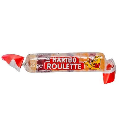 BOMBONE GUMENE TUTI-FRUTTI ROLLEN HARIBO 25G