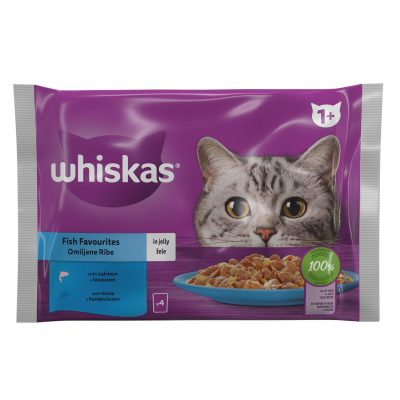 WHISKAS RIBA 4 X 85g