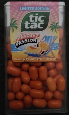 Bombone Peach Passion 54 g Tic Tac