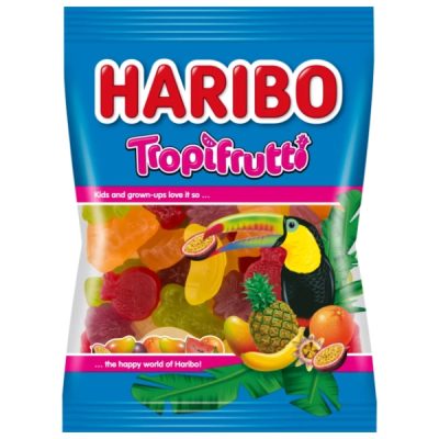 GUMENE BOMBONE HARIBO TROPIFRUTTO 100G