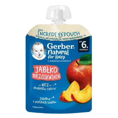 VOĆNI DEZERT JABUKA BRESKVA GERBER 80G