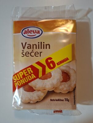 VANILIN ŠEĆER SUPER PONUDA ALEVA 10G 6/1