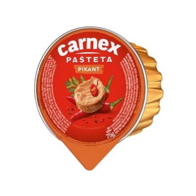 PAŠTETA PIKANT CARNEX 75G