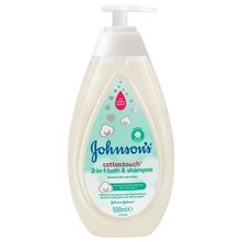Johnson's cottontouch kupka 2u1 500ml
