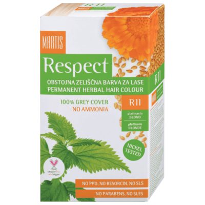 Respect boja za kosu R11 platina. plava