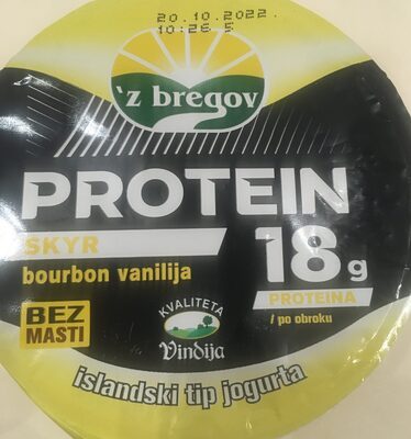 JOGURT PROTEIN SKYR VANILA BURBON 200G