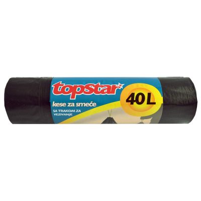 KESE ZA SMEĆE LDPE 40L TOP STAR 12/1