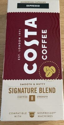 COSTA COFFEE ESPRESSO 57g CAPS.10/1