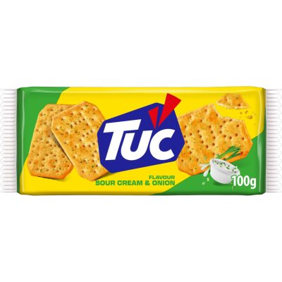 KREKERI SOUR CREAM&ONION TUC 100G