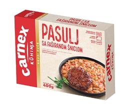 PASULJ SA FAŠIRANOM ŠNICLOM CARNEX 400G