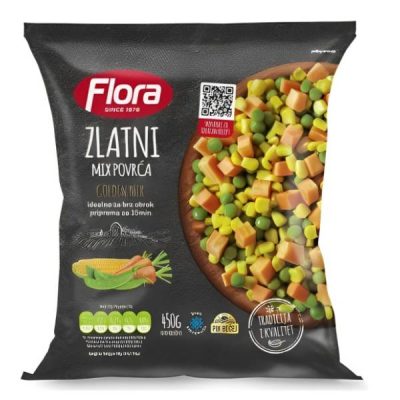 SMRZNUTO POVRĆE ZLATNI MIX FLORA 450G