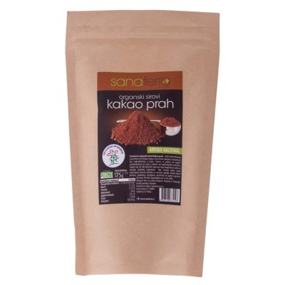 KAKAO PRAH ORGANSKI SIROVI SANATERRA 175G