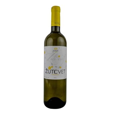 Vino Belo Žuti Cvet Tamjanika Aleksić 0,75 l
