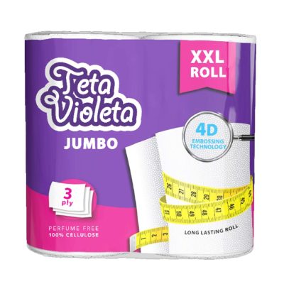 UBRUS XXXL JUMBO 3SL 2/1 VIOLETA