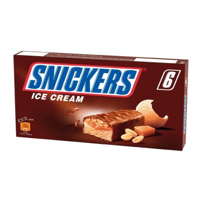SLADOLED SENDVIČ SNICKERS ICE CREAM 6X45.6G