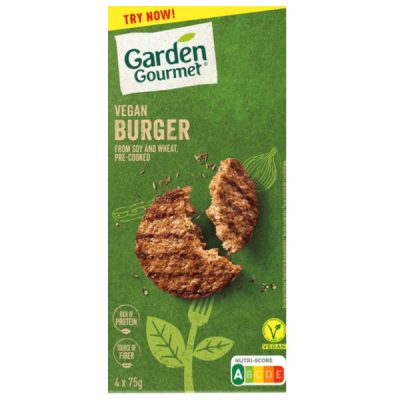 BURGER VEGAN SNTL 300G GARDEN GOURM