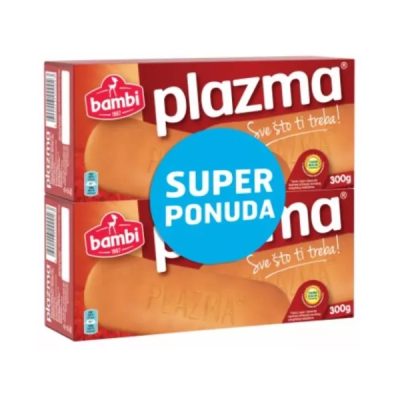 Keks Plazma 2x300 g Bambi