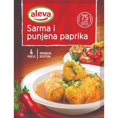 ZAČIN ZA SARMU I PUNJENU PAPRIKU ALEVA 60G