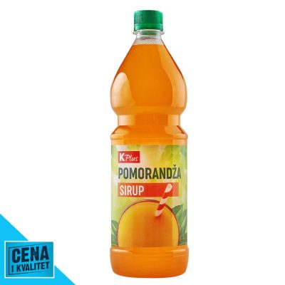 SIRUP K PLUS POMORANDŽA 1L
