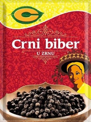 BIBER U ZRNU CRNI C 20G