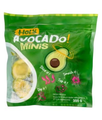 SMRZNUTE AVOKADO POLOVINE HOLY 300G