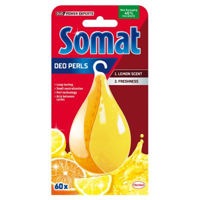 Sredstvo za Čišćenje Mašina Pearls Lemon Somat 17 g