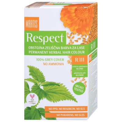 Respect boja za kosu R111 srebrno plava