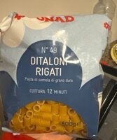 TESTENINE CONAD DITALONI RIGATI 500G
