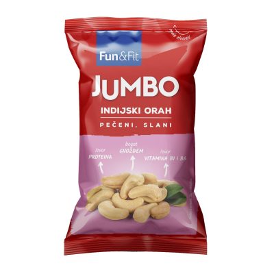 INDIJSKI ORAH SUVOPEČENI SLANI JUMBO 75G