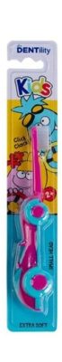Dentility Kids Extra Softcetkica Roze Auto 1 kom