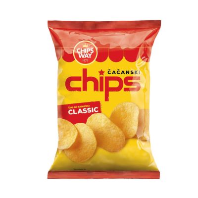 ČIPS CLASSIC CHIPS WAY 150G