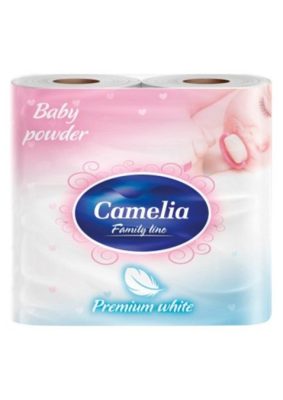 CAMELIA TOALET PAPIR BABY POWDER 4/1 3SL