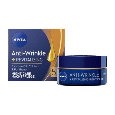 KREMA ZA LICE NOĆNA PROTIV BORA AWE 55+ NIVEA 50ML
