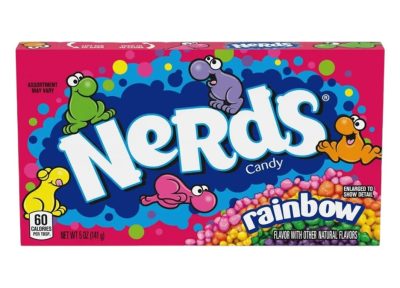 Nerds, tvrde bombone, rainbow, 141g