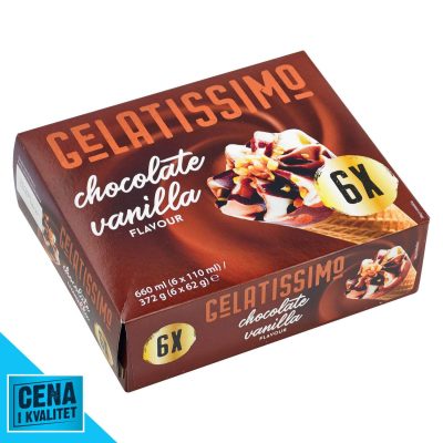 SLADOLED K VAN ČOK 6X110ML GELATIS