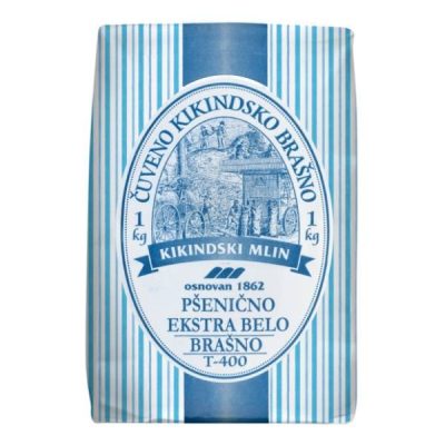 BRAŠNO PŠENIČNO TIP-400 MEKO KIKINDSKI MLIN 1KG