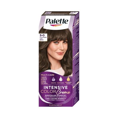 FARBA ZA KOSU N4 SVETLO SMEĐA PALETTE