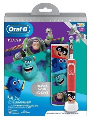 ČETKICA ELEKTRIČNA PIXAR + TRAVEL CASE ORAL B
