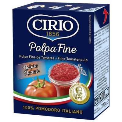 Paradajz Sitno Seckani Cirio 390 g