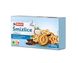 Smizlice sa kokosom Maxi 220g