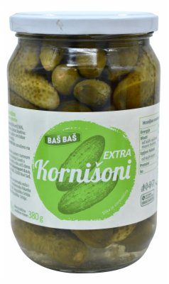 KORNIŠONI EXTRA BAŠ BAŠ 680G