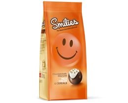 BOMBONJERA KUGLICE ČOKOLADNE CRISPY SMILIES 120G