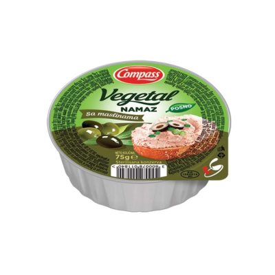 NAMAZ VEGETAL SA MASLINOM COMPASS 75G
