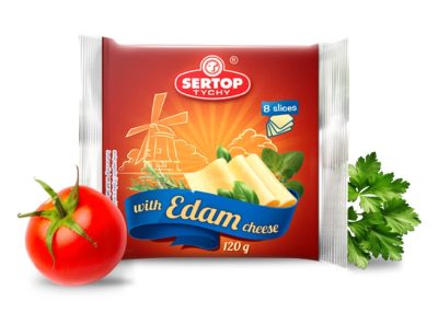 TOPLJENI LISTICI 120G EDAM SERTOP