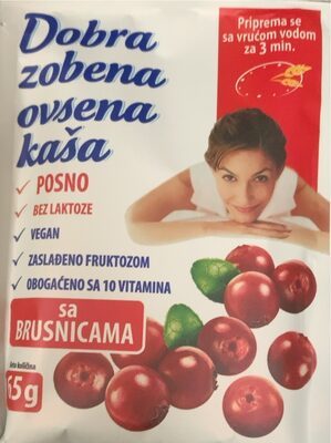 DOBRA OVSENA KASA BRUSNICA 60GR