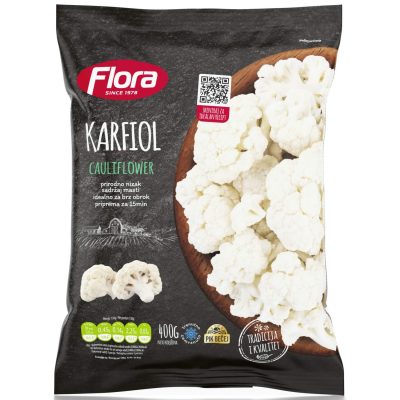 SMRZNUTO POVRĆE KARFIOL FLORA 400G