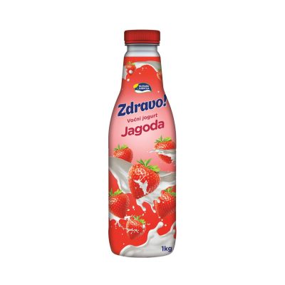 JOGURT VOĆNI ZDRAVO JAGODA 1KG