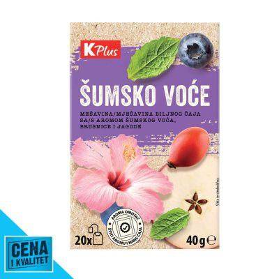 Čaj Šumsko Voće 40 g K Plus