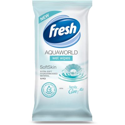 VLAŽNE MARAMICE AQUA WORLD FRESH 15/1
