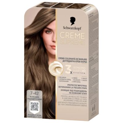 CREME SUPREME boja za kosu 7-42